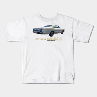 1967 Ford Galaxie 500 2 Door Hardtop Kids T-Shirt